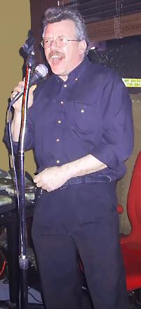 Peter Styles singing Karaoke